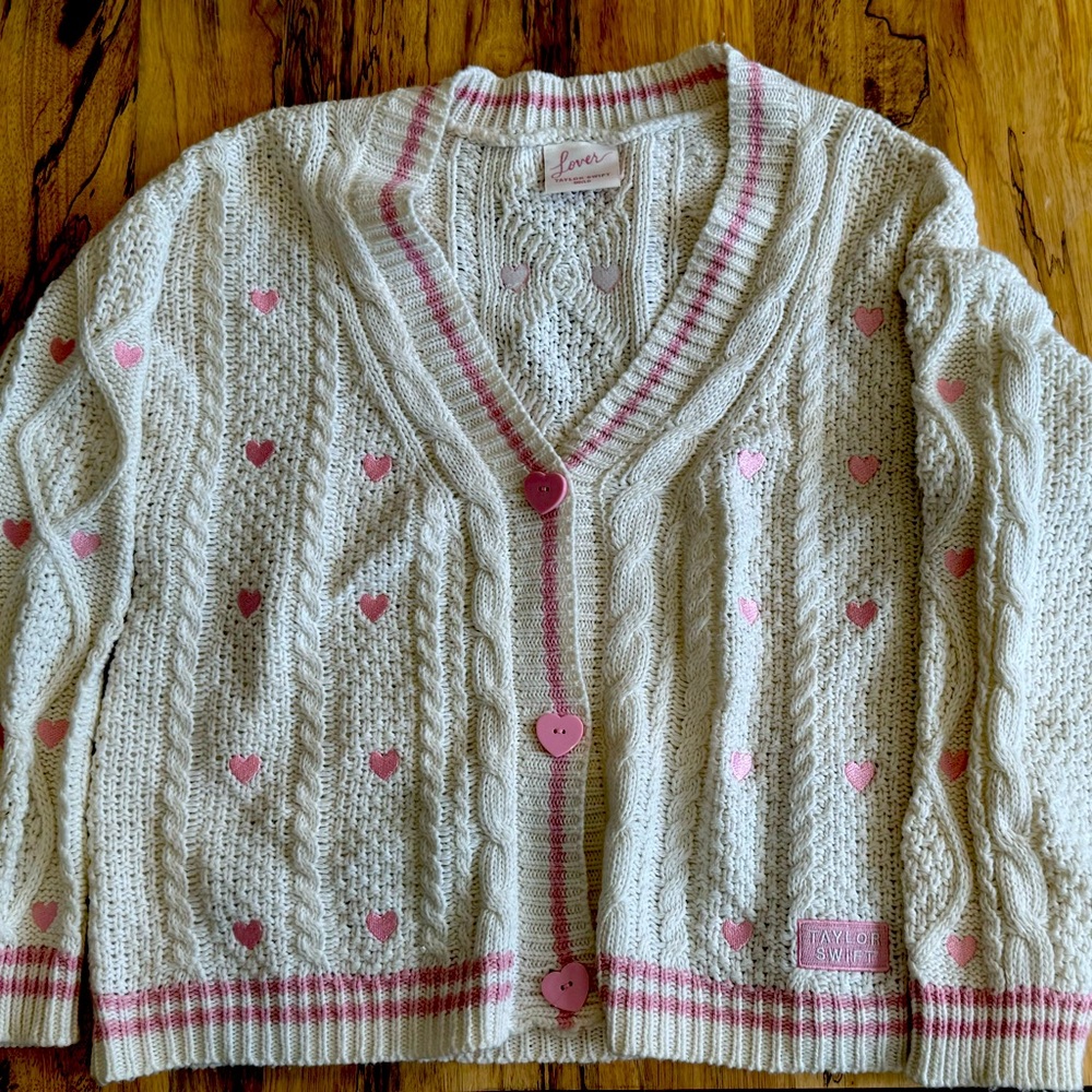Official Taylor Swift Lover Cardigan M/L